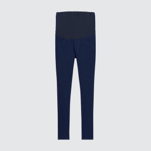 Uniqlo Ultra Stretch Denim Maternity Jeans Blu | XLPFDT854