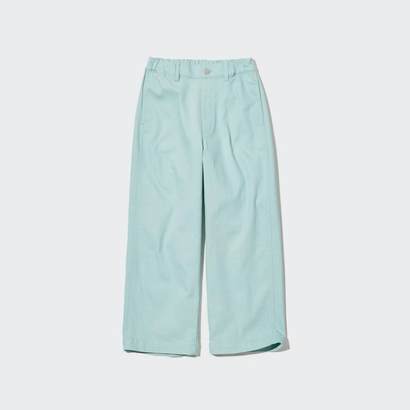 Uniqlo Girlsgy Colour Jeans Ragazza Verdi Chiaro | GPCHMN754