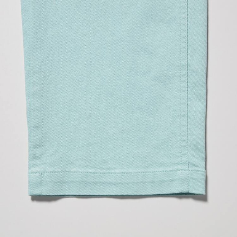 Uniqlo Girlsgy Colour Jeans Ragazza Verdi Chiaro | GPCHMN754