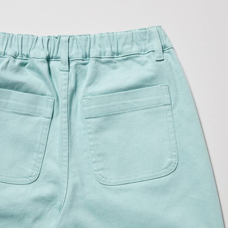Uniqlo Girlsgy Colour Jeans Ragazza Verdi Chiaro | GPCHMN754