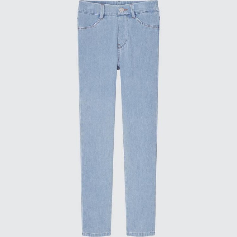 Uniqlo Ultra Stretch Denim Jeans Ragazza Blu | EATFML698