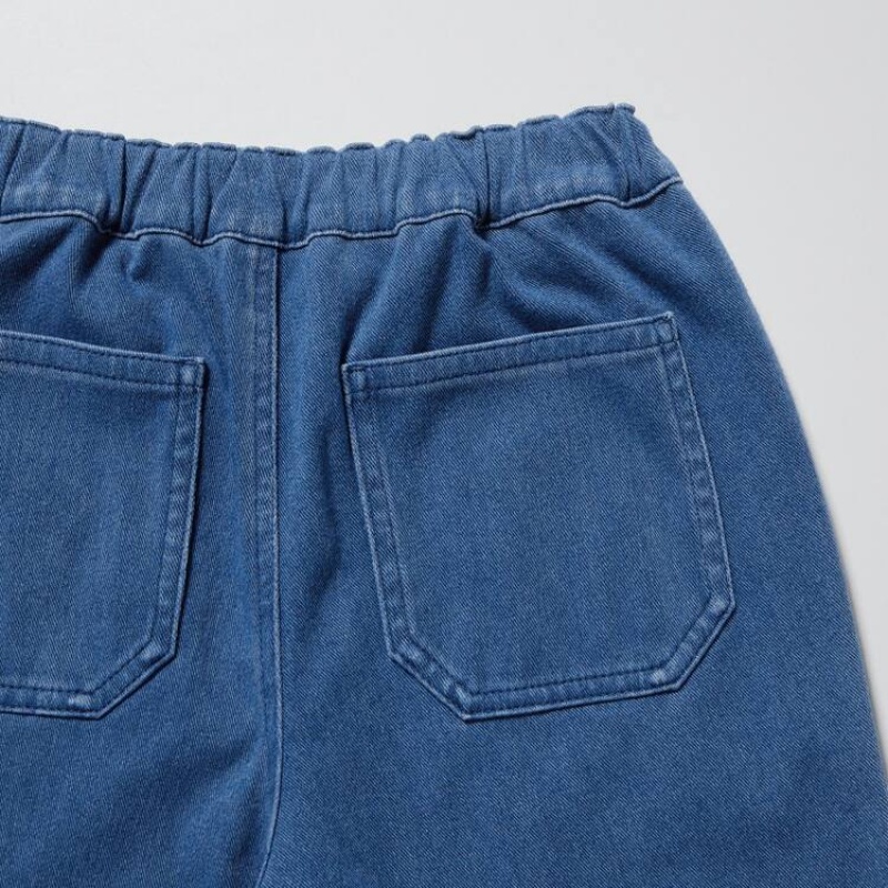 Uniqlo Ultra Stretch Denim Jeans Ragazza Blu | JWOUGF380