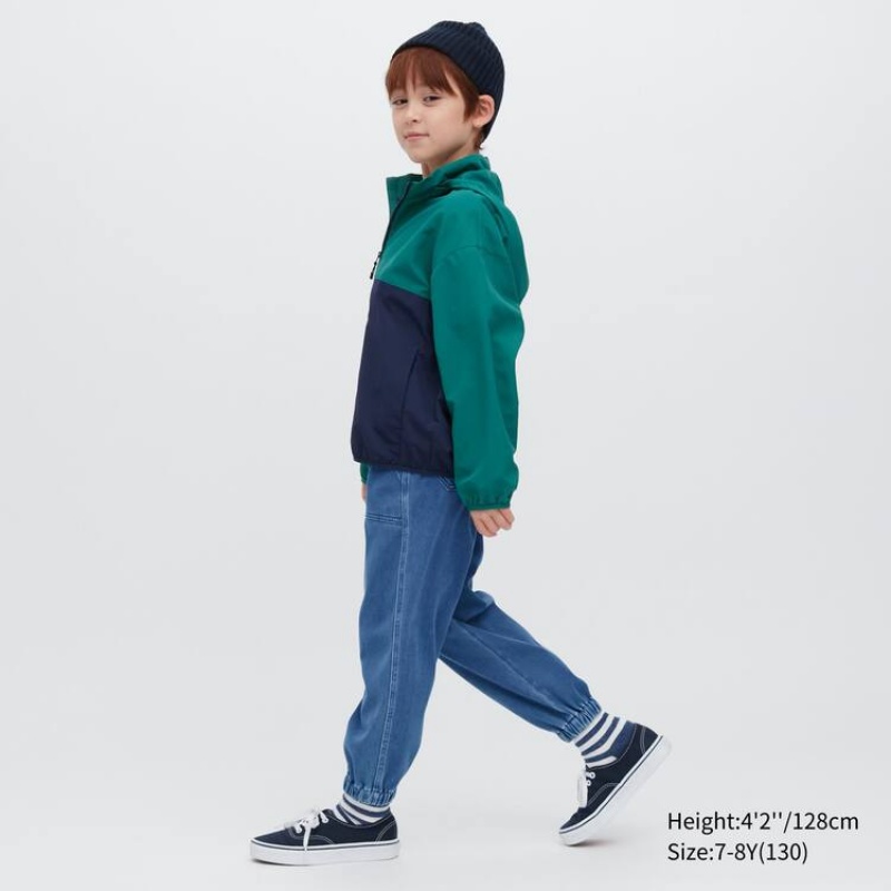 Uniqlo Ultra Stretch Denim Jeans Ragazza Blu | JWOUGF380