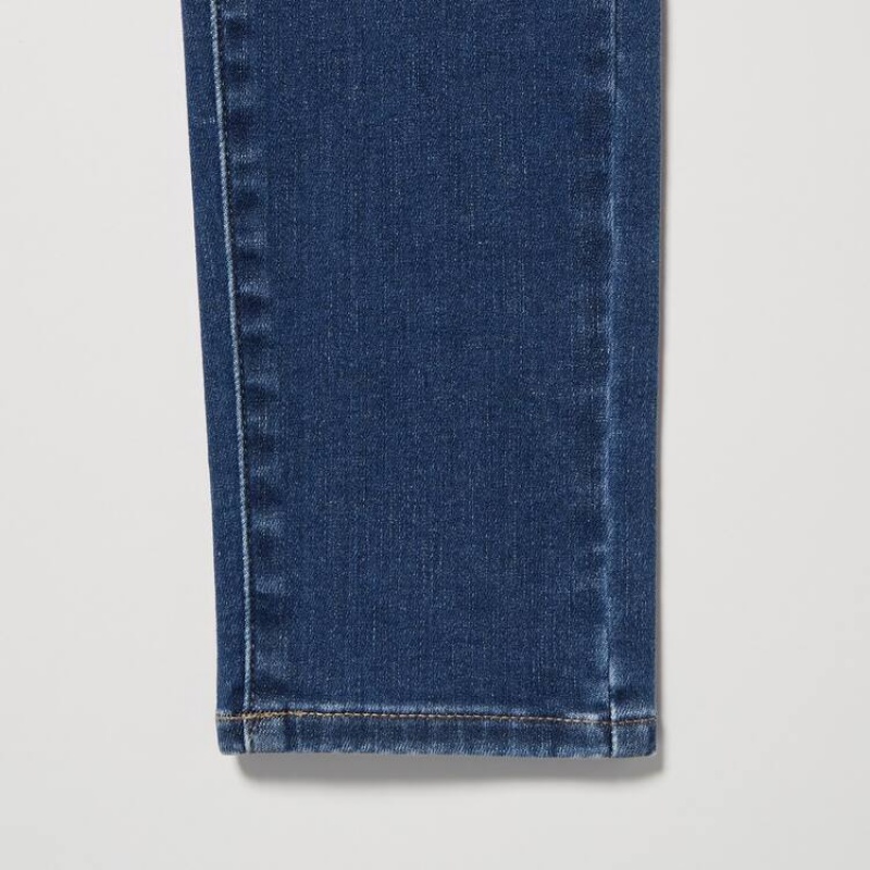 Uniqlo Ultra Stretch Maternity Jeans Blu | HIWCVS346