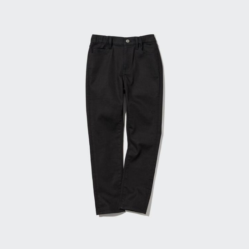 Uniqlo Ultra Stretch Slim Fit Jeans Ragazza Nere | RGKTLC081