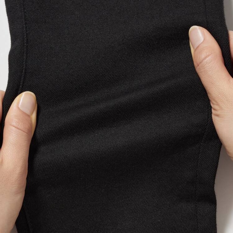 Uniqlo Ultra Stretch Slim Fit Jeans Ragazza Nere | RGKTLC081