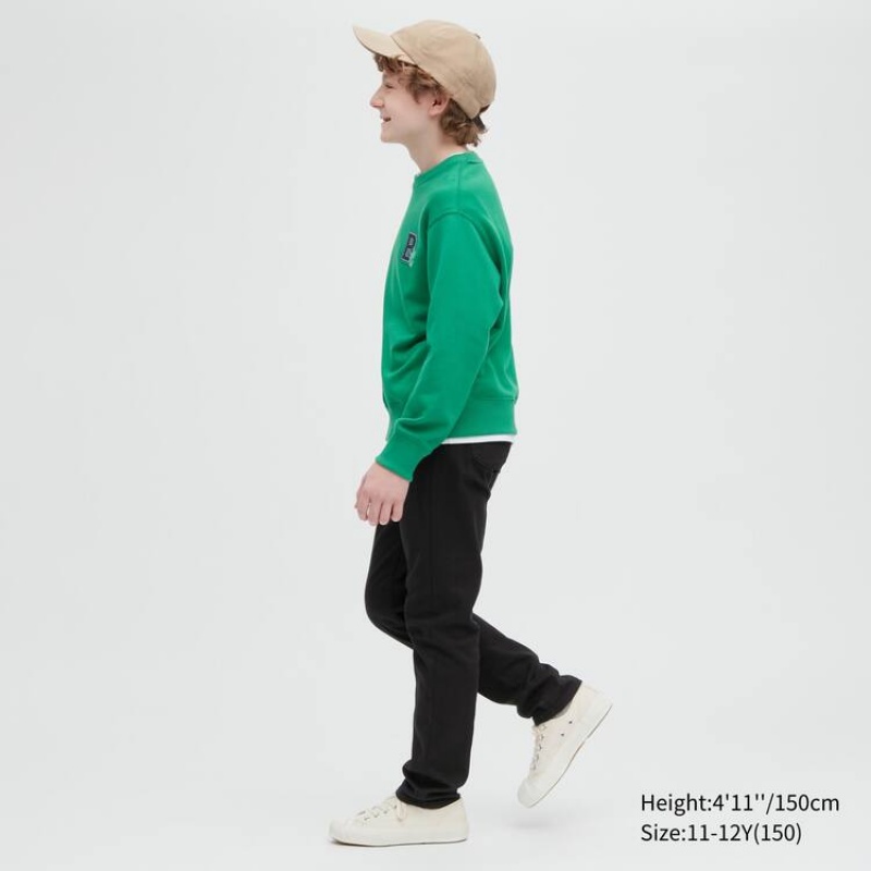 Uniqlo Ultra Stretch Slim Fit Jeans Ragazza Nere | RGKTLC081