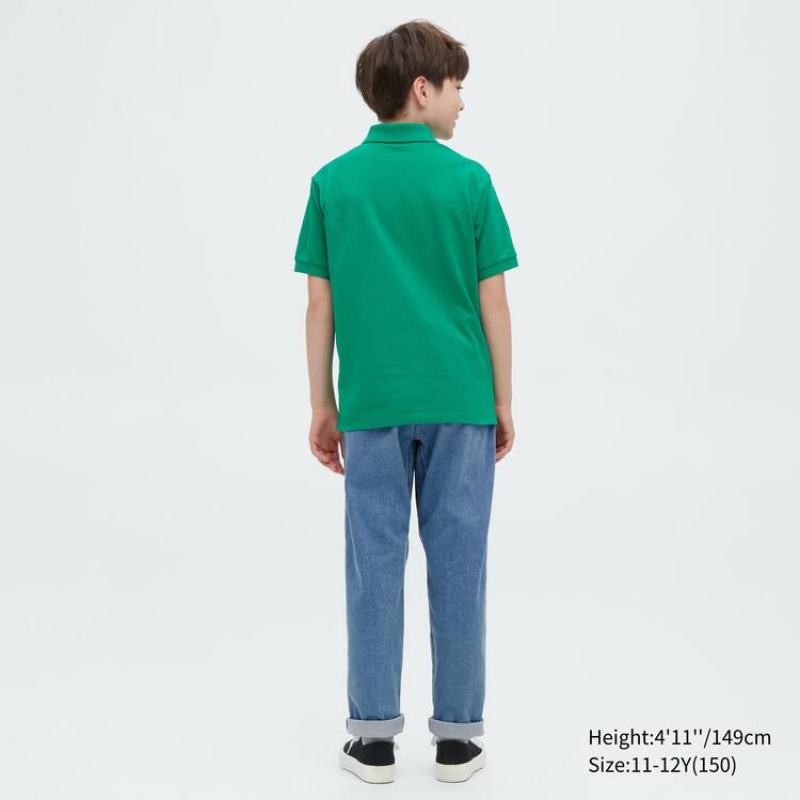 Uniqlo Ultra Stretch Tapered Jeans Ragazza Blu | KYCSIJ840